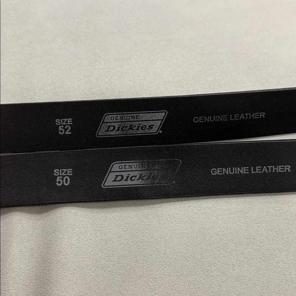 2 FOR 1 Dickies Black Belt with Metallic Buckle - Picture 5 of 6